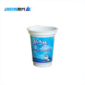 250 ml de copo de iogurte congelado de pp personalizado e iogurte de iogurte descartável